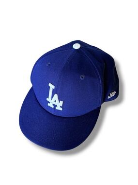 New Era Los Angeles Dodgers Blue and White Snapback Cap
